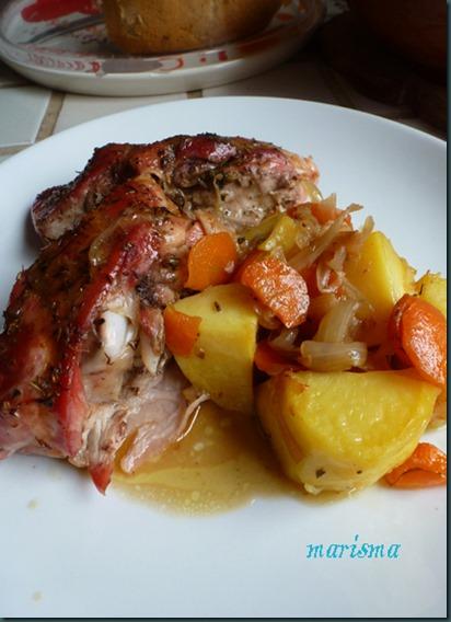 pierna de pavo asada,racion2 copia