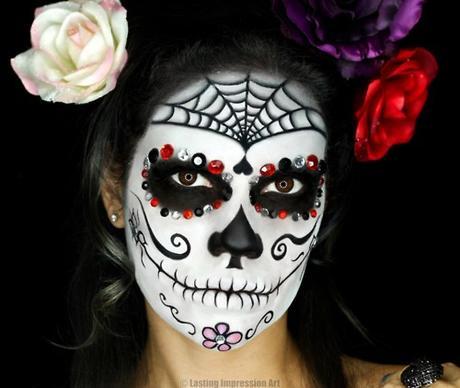 ¿Sabes que es una Catrina? Maquillaje perfecto para Halloween, sin herir la sensibilidad! 20140803_06475010