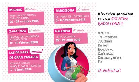 Ganador de las 2 entradas para Creativa