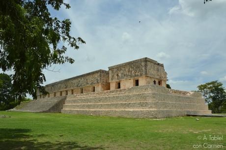 Ruinas de Uxmal, viajando de Campeche a Mérida.