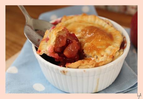 Pie de manzanas y moras... para el Reto Color y Sabor de Temporada