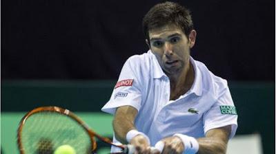 ATP de Esocolmo: Federico Delbonis cayó ante Jérémy Chardy