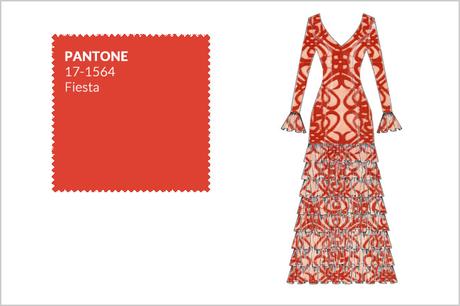 Color Pantone Fiesta Flamenca