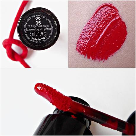 Extreme liquid lipstick de Sephora (labial líquido de larga duración que se seca en 5 segundos)