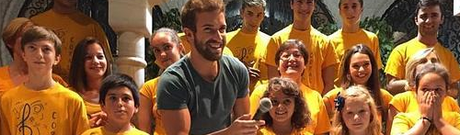 [NOTA] Pablo Alborán aparece por sorpresa en la inauguración de un curso en Benalmádena