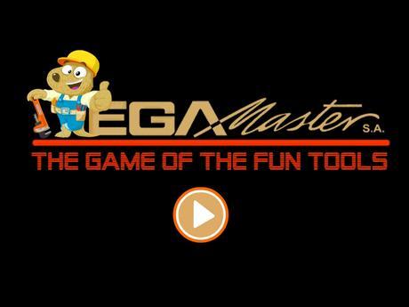 Ejemplos de advergaming Pantalla de inicio de EGA Master Tool Game