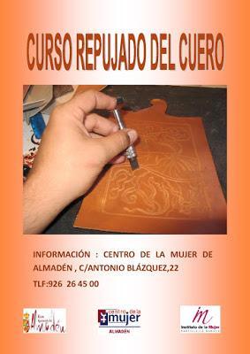 Cursos de Cocina y de Repujado del cuero en el Centro de la Mujer de Almadén