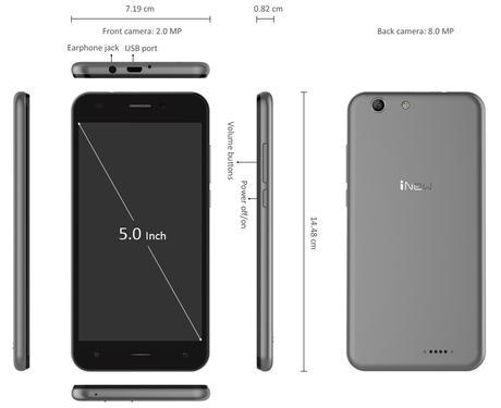 iNew U5, un gama baja con Lollipop Inev U5