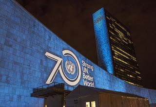 24 DE OCTUBRE DIA DE LAS NACIONES UNIDAS - Bandera azul para un Planeta Azul