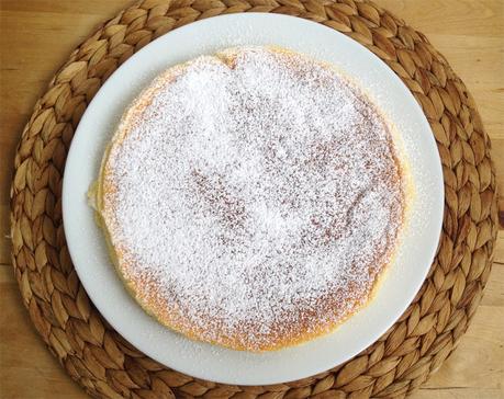 tartas rápidas tartas fáciles Tarta de queso tres ingredientes Tarta de queso japonesa Soufflé Cheesecake postres recetas delikatissen postres japoneses postres fáciles Japanese Cotton Cheesecake 