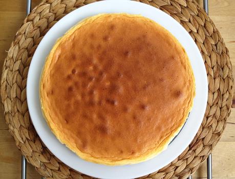 tartas rápidas tartas fáciles Tarta de queso tres ingredientes Tarta de queso japonesa Soufflé Cheesecake postres recetas delikatissen postres japoneses postres fáciles Japanese Cotton Cheesecake 