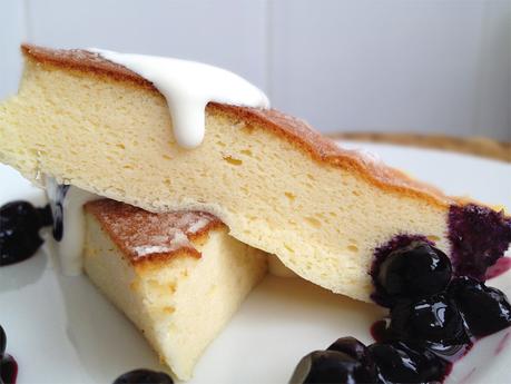 tartas rápidas tartas fáciles Tarta de queso tres ingredientes Tarta de queso japonesa Soufflé Cheesecake postres recetas delikatissen postres japoneses postres fáciles Japanese Cotton Cheesecake 