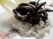 Barquillo calamar jugo tinta