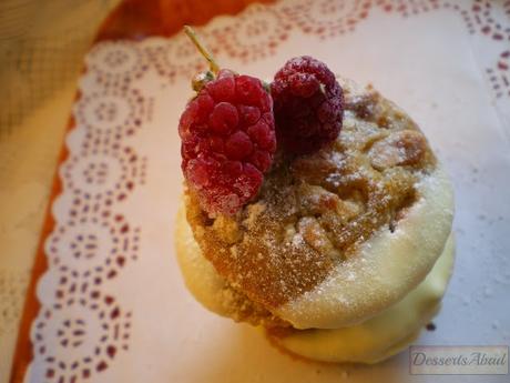 Bocaditos de calabaza con chocolate blanco y nueces