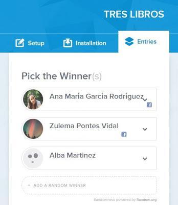 ¡Ganadores del sorteo romántico!