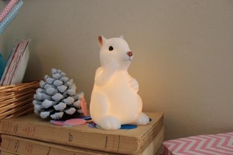 Luz de noche ardilla Tu Bebebox Luz de noche ardilla Tu Bebebox