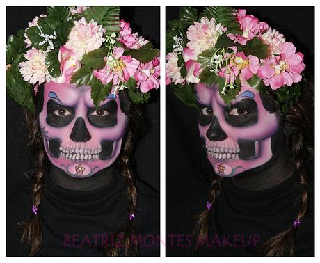 Maquillaje Halloween: Catrina Calavera Mejicana