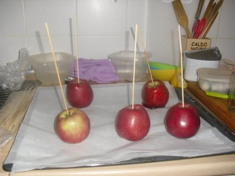 MANZANAS DE CARAMELO