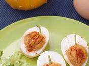 Huevos rellenos para Halloween