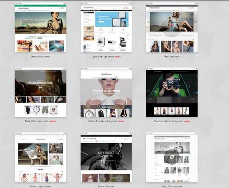 Saber elegir la plantilla del CMS: la clave Transformer Prestashop