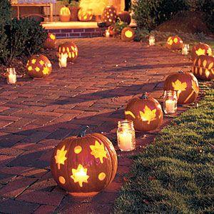 Ideas para adornar la casa en Halloween     /      Ideas for decorating the house for Halloween: