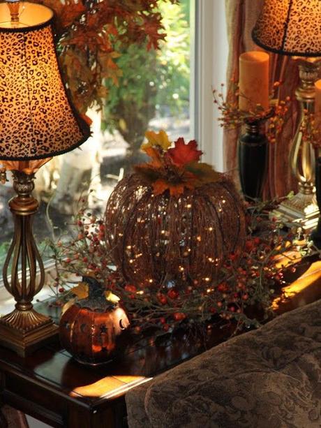 Ideas para adornar la casa en Halloween     /      Ideas for decorating the house for Halloween: