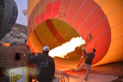 VUELO EN GLOBO EN LA CAPADOCIA