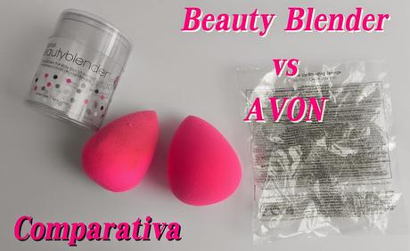 Comparativa de esponjillas: Beauty Blender vs. Avon