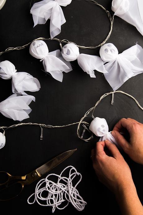 Guirnalda de luces de Halloween