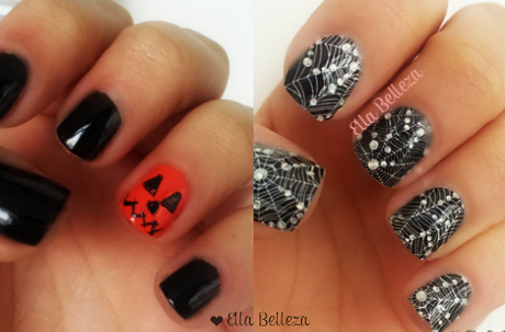 Uñas para Hallowee Uñas para Hallowee