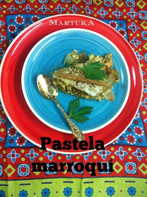 Pastela Marroquí De Pollo