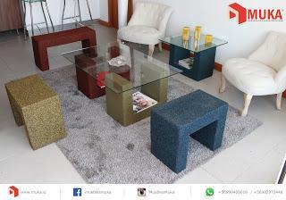 Conociendo un innovador emprendimiento que utiliza el caucho reciclado, Muebles MUKA