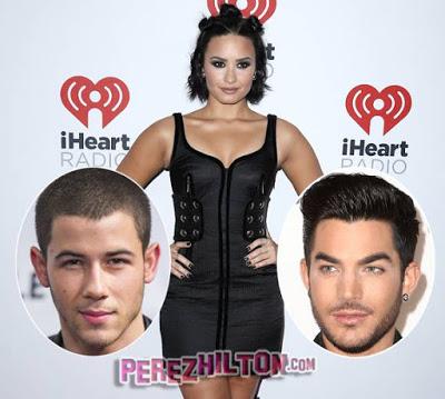 Demi Lovato sustituye a Adam Lambert por Nick Jonas
