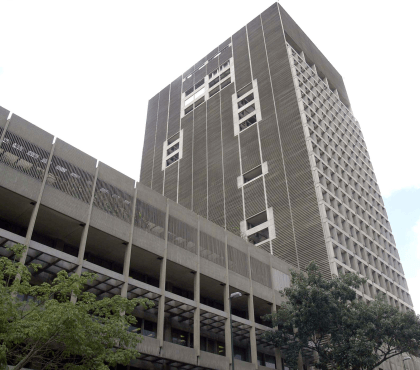 Sede del BCV en Caracas