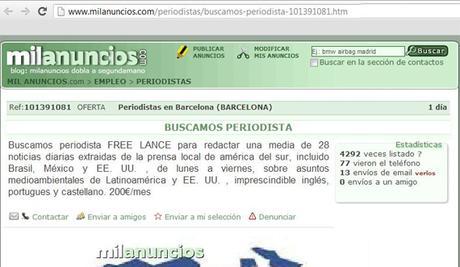 ¿TRABAJOS BASURA O ESCLAVITUD? ¿TRABAJOS BASURA O ESCLAVITUD?