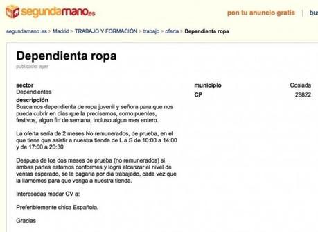 ¿TRABAJOS BASURA O ESCLAVITUD? ¿TRABAJOS BASURA O ESCLAVITUD?