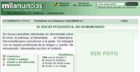 ¿TRABAJOS BASURA O ESCLAVITUD? ¿TRABAJOS BASURA O ESCLAVITUD?