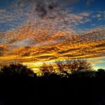 Mágico atardecer en San Luis Potosí, así se despidió el huracán Patricia