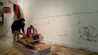 LA TEJEDORA VEGUETANA en el MUSEO DE LA CULTURA PERUANA