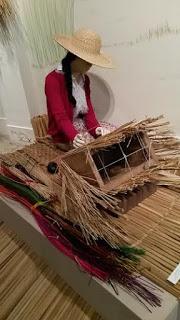 LA TEJEDORA VEGUETANA en el MUSEO DE LA CULTURA PERUANA