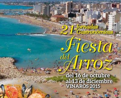 21 Jornadas Gastronómicas. Fiesta del Arroz. Vinarós 2015