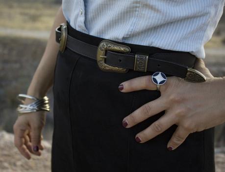 Combinando Falda de Flecos-Combining Friged Skirt