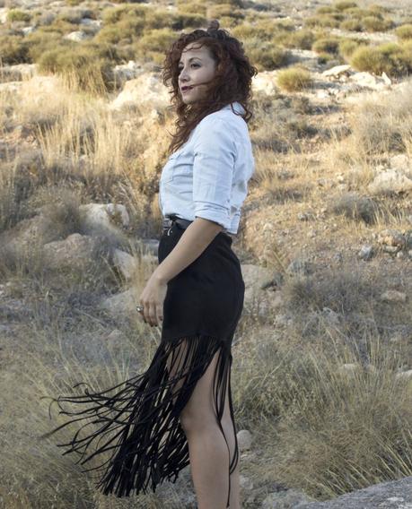 Combinando Falda de Flecos-Combining Friged Skirt