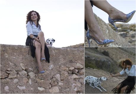 Combinando Falda de Flecos-Combining Friged Skirt