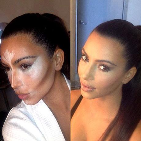 El Maquillaje De Las Celebrities: El Contouring