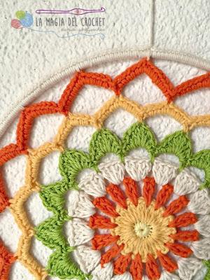 MANDALA A CROCHET