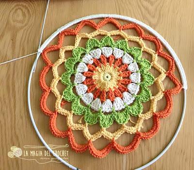 MANDALA A CROCHET
