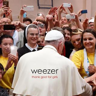 Escucha 'Thank God For Girls', nuevo single de Weezer con el Papa Francisco en portada