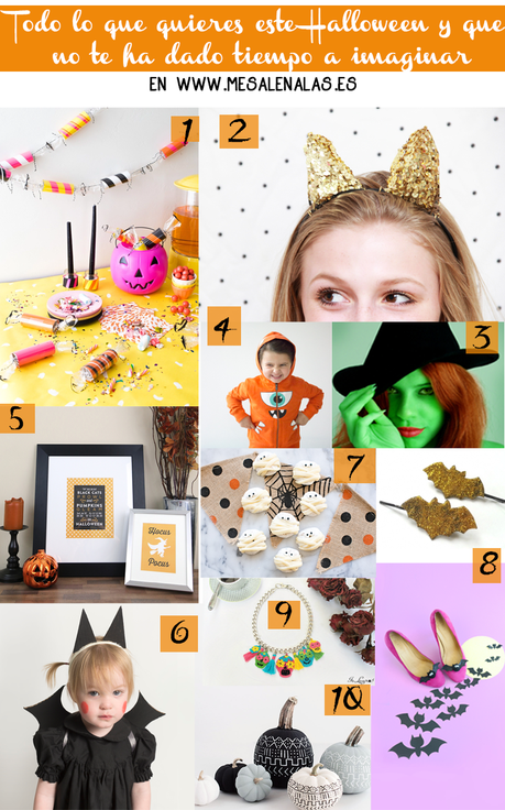 TODO LO QUE QUIERES ESTE HALLOWEEN Y QUE NO TE HA DADO TIEMPO A IMAGINAR