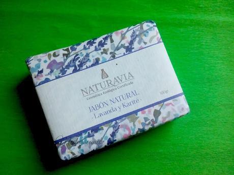 Naturavia: jabón de lavanda y karité
